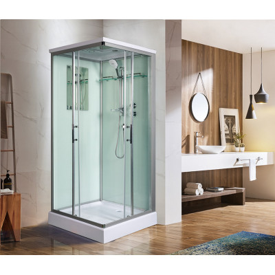 Душевая кабина 100х100х217см, Welt Wasser, LAINE 1002