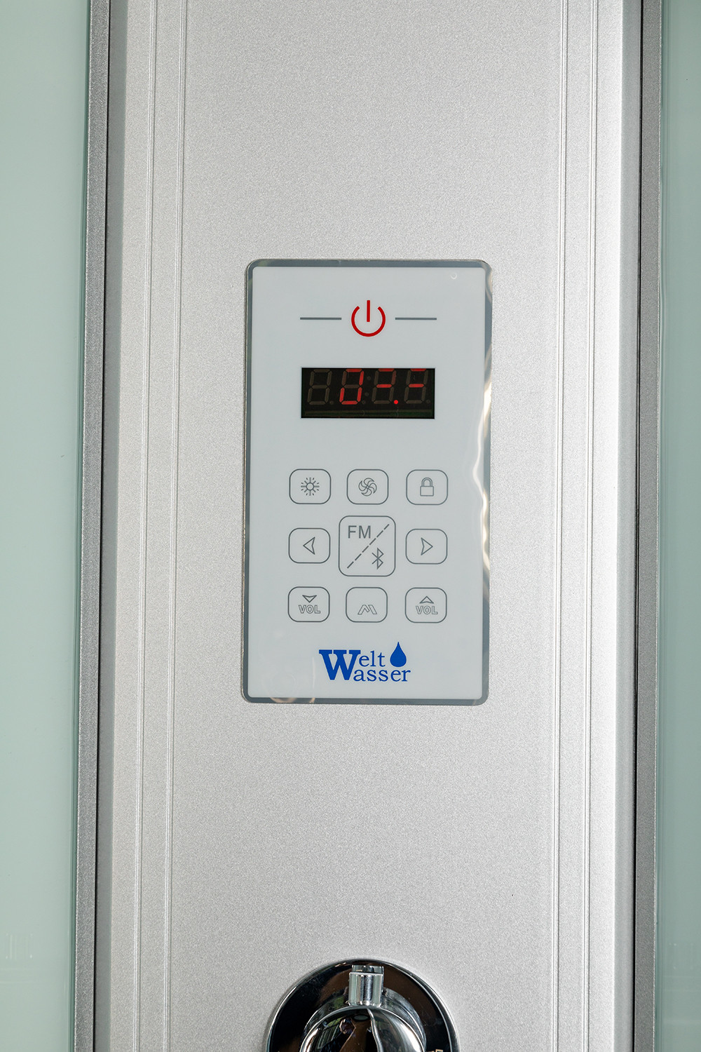 Душевая кабина 90х90х217см, Welt Wasser, LAINE 904