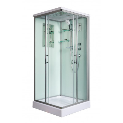 Душевая кабина 90х90х217см, Welt Wasser, LAINE 904
