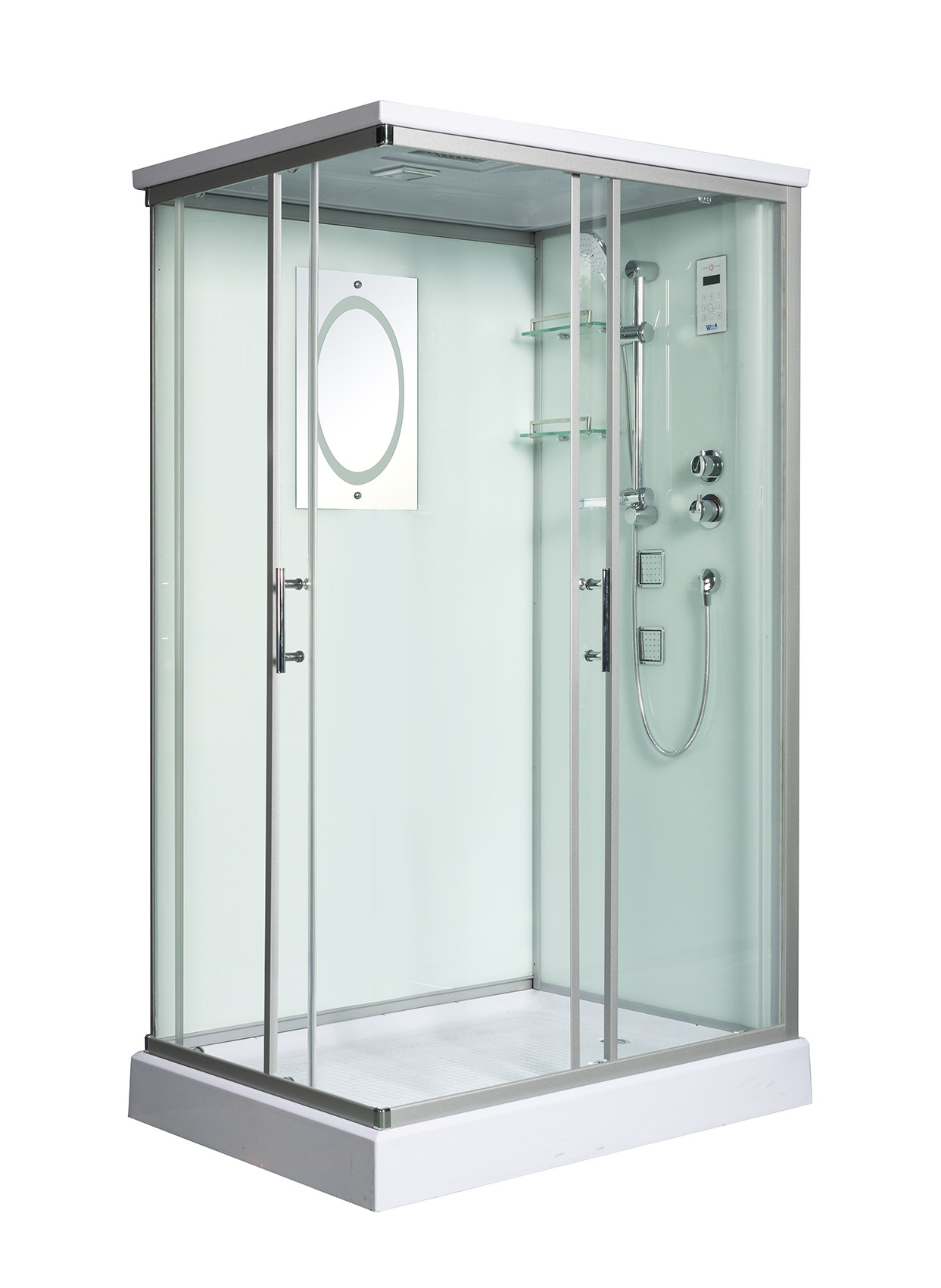 Душевая кабина 120х90х217см, Welt Wasser, LAINE 1204
