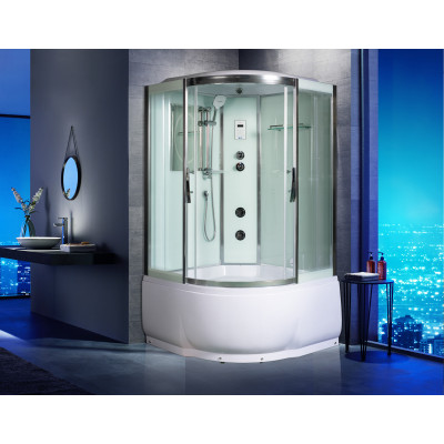 Душевая кабина 120х120х217см, Welt Wasser, EMMER 12055