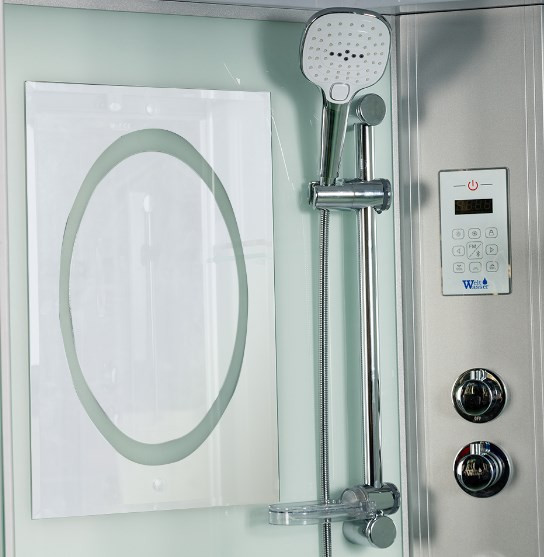 Душевая кабина 120х120х217см, Welt Wasser, EMMER 12055