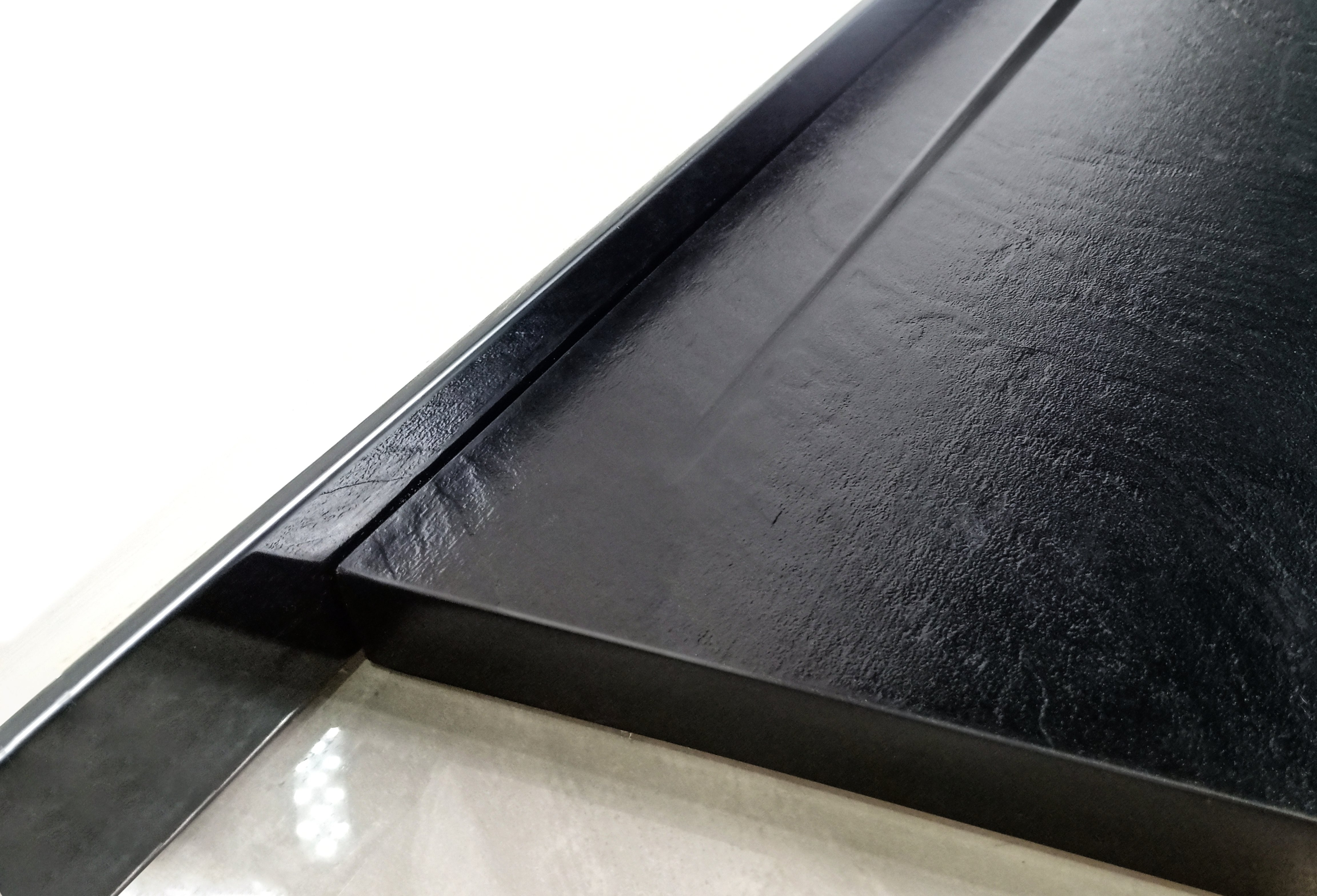 Душевой поддон 140х80х30 см, Welt Wasser, WW TRS 14080 STONE-BL