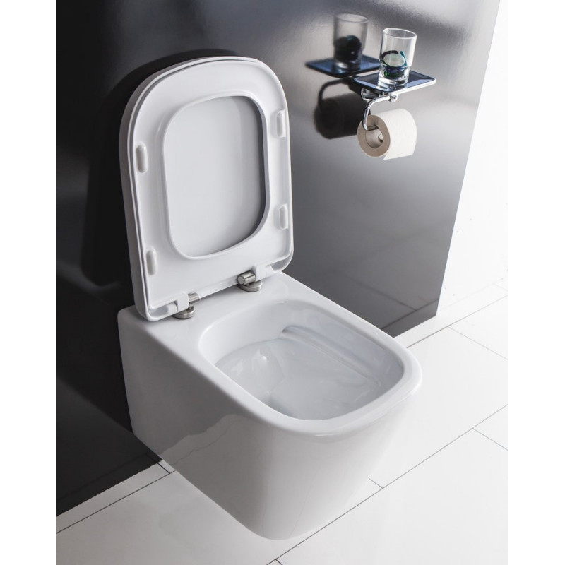 Чаша подвесного безободковый унитаза, ALBANO, Belbagno, BB120CHR