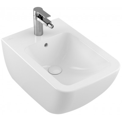 Биде подвесное Villeroy & Boch Venticello 441100 CeramicPlus Stone White