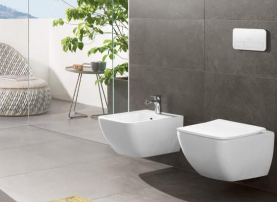 Биде подвесное Villeroy & Boch Venticello 441100 CeramicPlus Stone White
