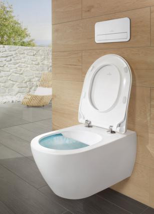 Сидение с крышкой для унитаза Villeroy & Boch Subway 2.0 9M78S1 SlimSeat Альпийский белый