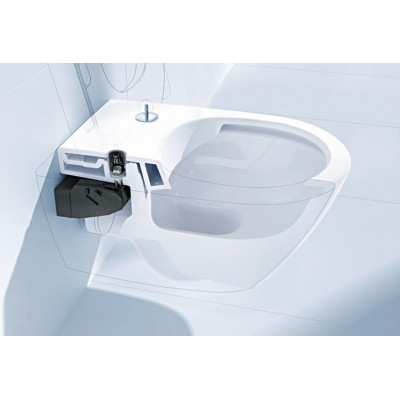 Унитаз подвесной с сидением Villeroy & Boch Subway 2.0 Альпийский белый CeramicPlus