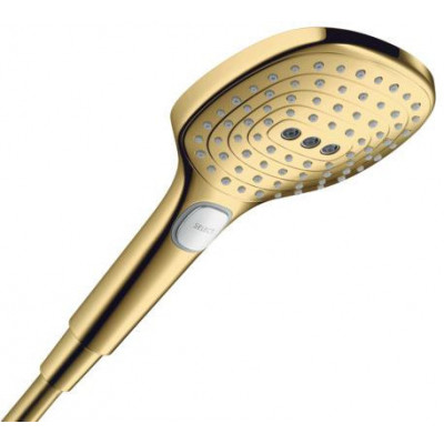 Ручной душ Hansgrohe Raindance Select E 120 3jet полированное золото