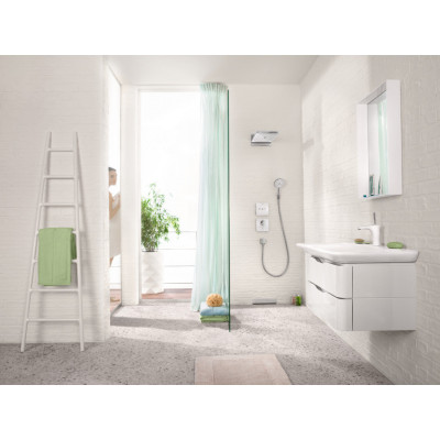 Шланговое подсоединение Hansgrohe Fixfit Square клапаном обратного тока, полированное золото 26445990