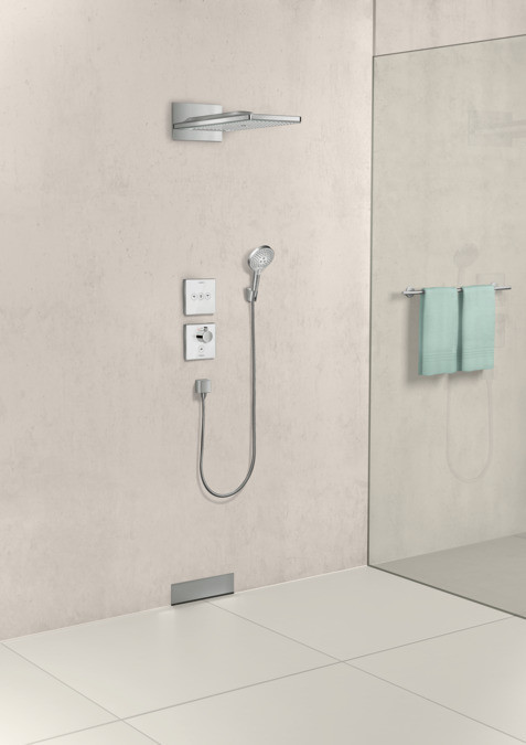 Шланговое подсоединение Hansgrohe Fixfit Square клапаном обратного тока, полированное золото 26445990