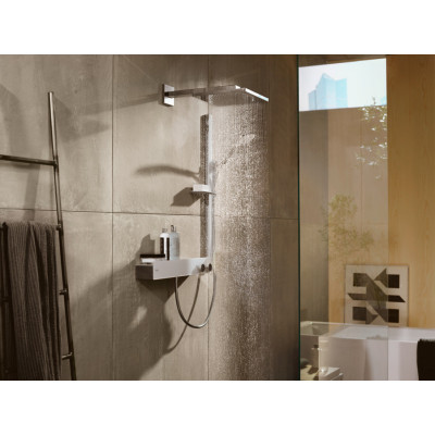 Верхний душ 300 1jet с держателем Hansgrohe Raindance E хром