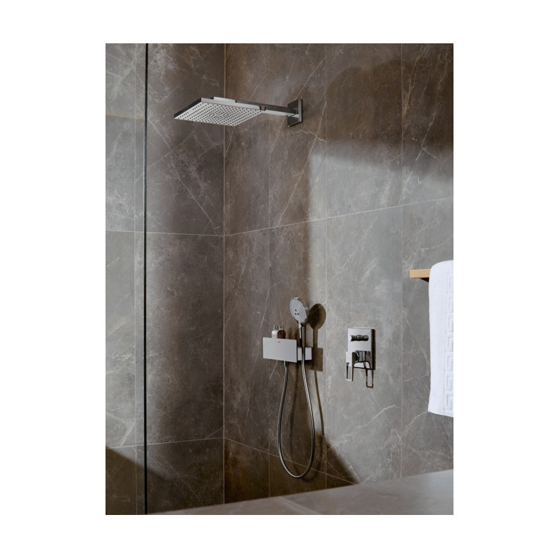 Верхний душ 300 1jet с держателем Hansgrohe Raindance E хром