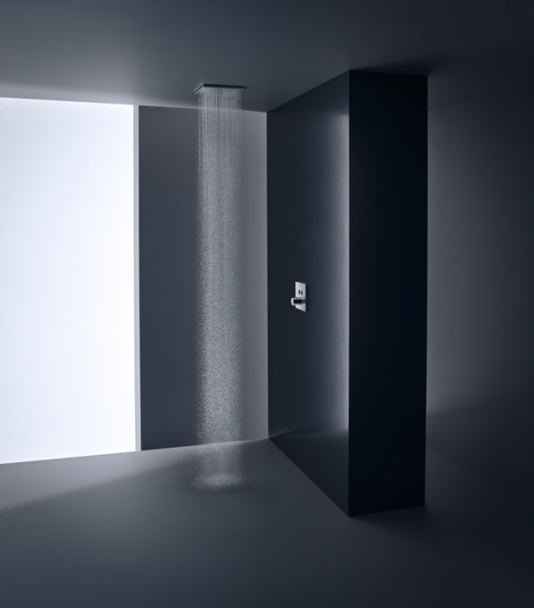 Термостат для 2 потребителей AXOR ShowerSelect, скрытого монтажа, квадратный, хром