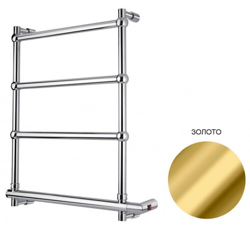 Полотенцесушитель Margaroli Sole 542/TS 460x627 электрический золото 5124704GONBTS