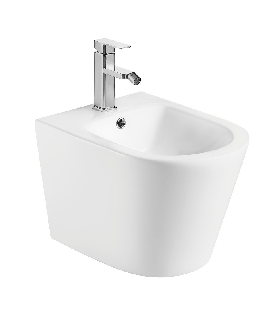 Биде подвесное безободковое, Welt Wasser, WW SALZBACH 005MT-WT
