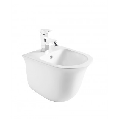 Биде подвесное безободковое, Welt Wasser, WW TELBACH 005MT-WT