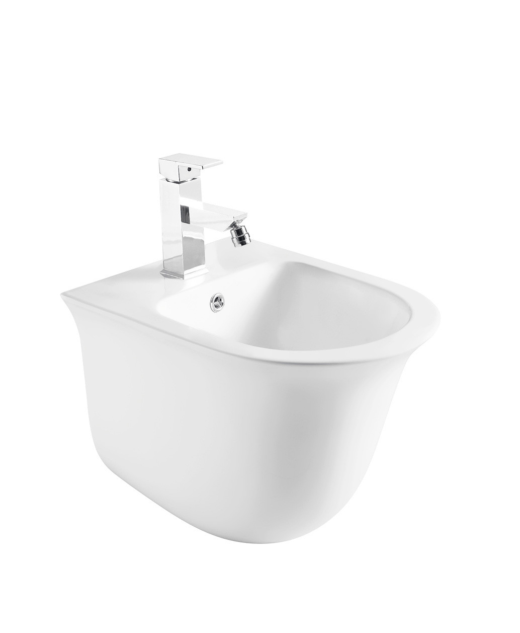 Биде подвесное безободковое, Welt Wasser, WW TELBACH 005MT-WT