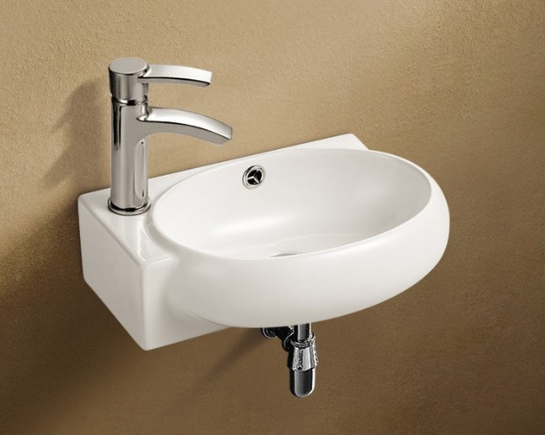 Подвесная раковина левая, Welt Wasser, WW AISBACH 5011-L