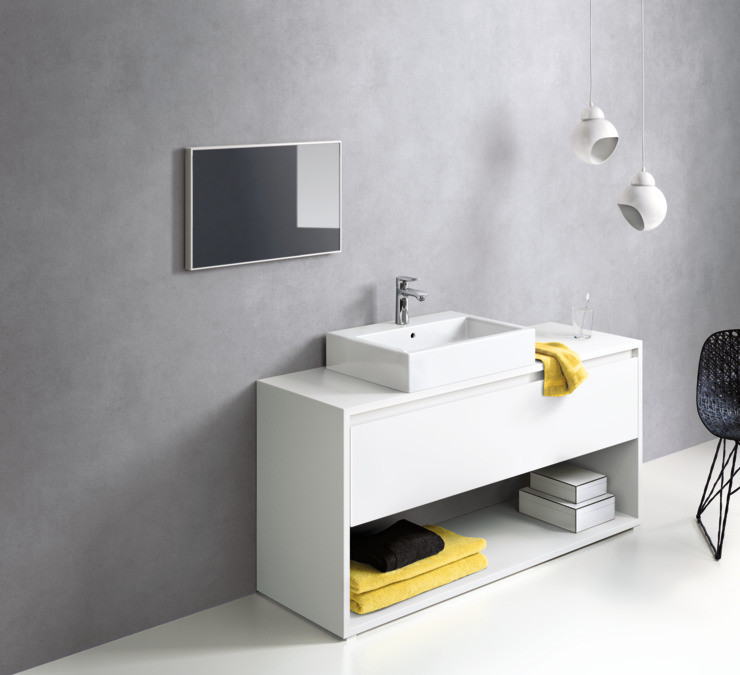 Смеситель для раковины 110 Hansgrohe Metris, однорычажный, без сливного набора 31084000