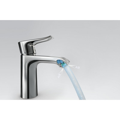 Смеситель для раковины 110 Hansgrohe Metris, однорычажный, без сливного набора 31084000