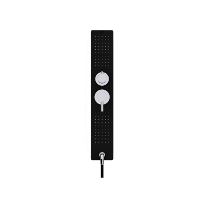 Душевая кабина 90х115х215 см, Black & White, G8008