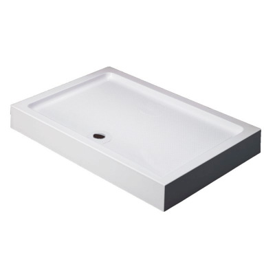 Душевой поддон 120х90х13.5 см, Black & White, RS-0912H