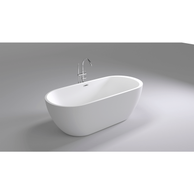 Ванна акриловая отдельностоящая 170x80х58 см, Black & White, SB105