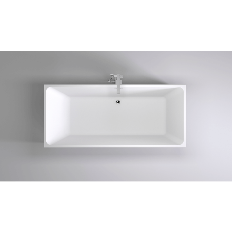 Ванна акриловая отдельностоящая 178.5x80х60 см, Black & White, SB107