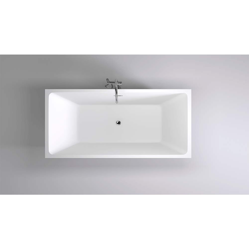 Ванна акриловая отдельностоящая 170x80х58 см, Black & White, SB108