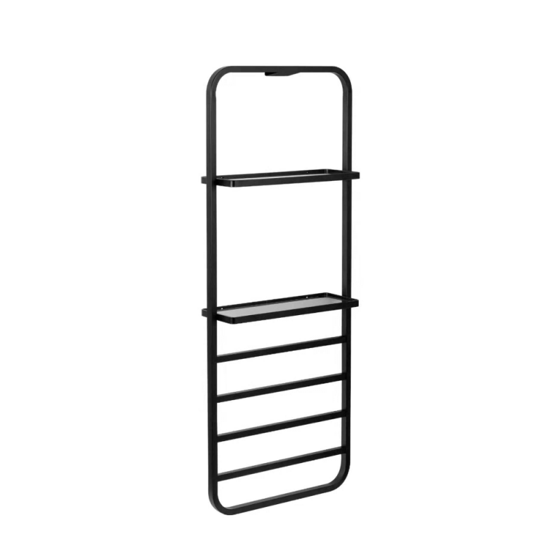Полотенцесушитель электрический черный 40x101x13см, Black & White, N-337B