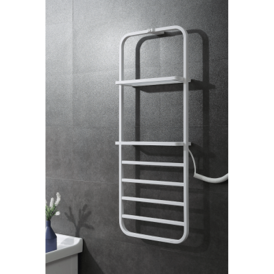 Полотенцесушитель электрический белый 40x101x13см, Black & White, N-337W