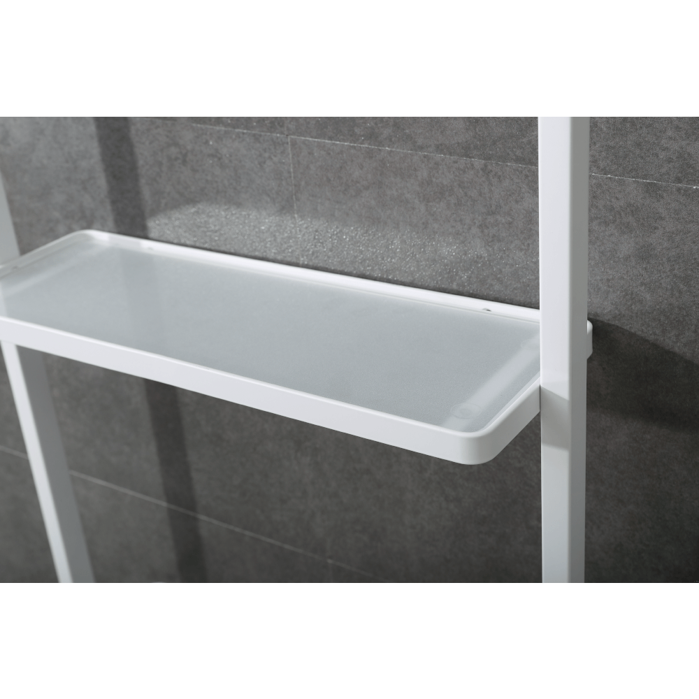 Полотенцесушитель электрический белый 40x101x13см, Black & White, N-337W
