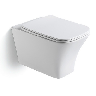 Подвесной унитаз 51.5х34.5х35.5 см, Black & White, W723