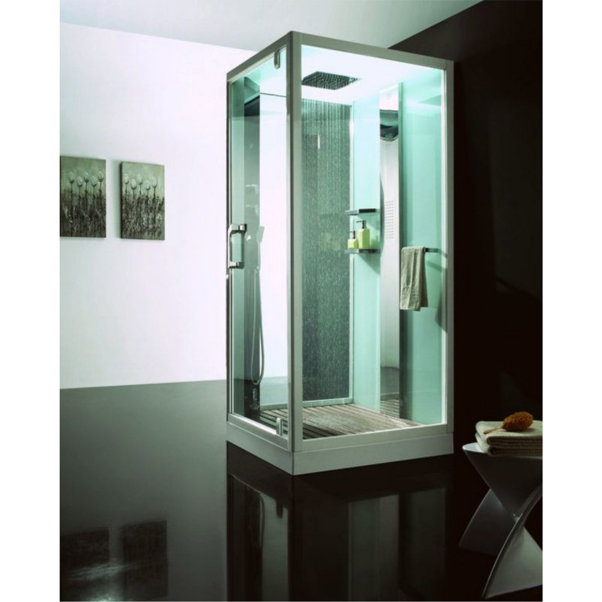 Душевая кабина 100х100х220 см, ORANS, SR-89101 RS