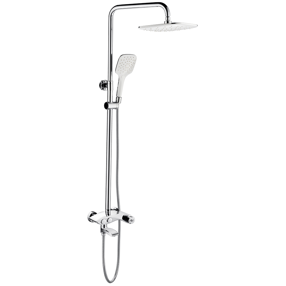 Душевая стойка 36x15x130см хром, ORANS, OLS-7550