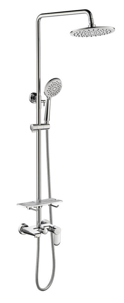 Душевая стойка 36x15.5x143см хром, ORANS, OLS-7551