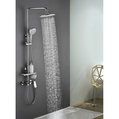 Душевая стойка 36x15.5x143см хром, ORANS, OLS-7551