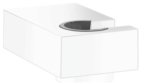 Держатель ручного душа Hansgrohe Porter E, матовый белый