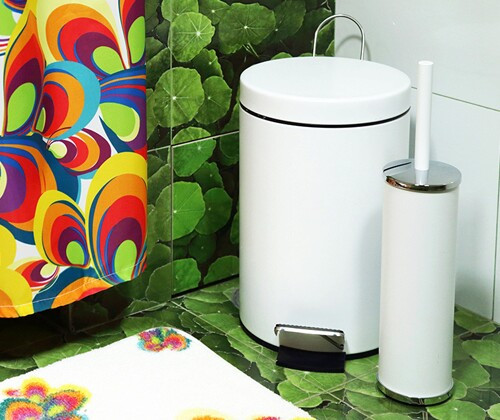 K-1027WHITE Щетка для унитаза напольная WasserKRAFT