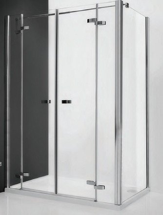 Душевая дверь в нишу или комбинации Elegant Line GDN2/1300, 130см, правая, левая, профиль хром, Roltechnik