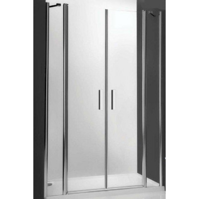 Душевая дверь в нишу или комбинации Tower Line TDN2/1500, 150см, профиль мат. хром, Roltechnik