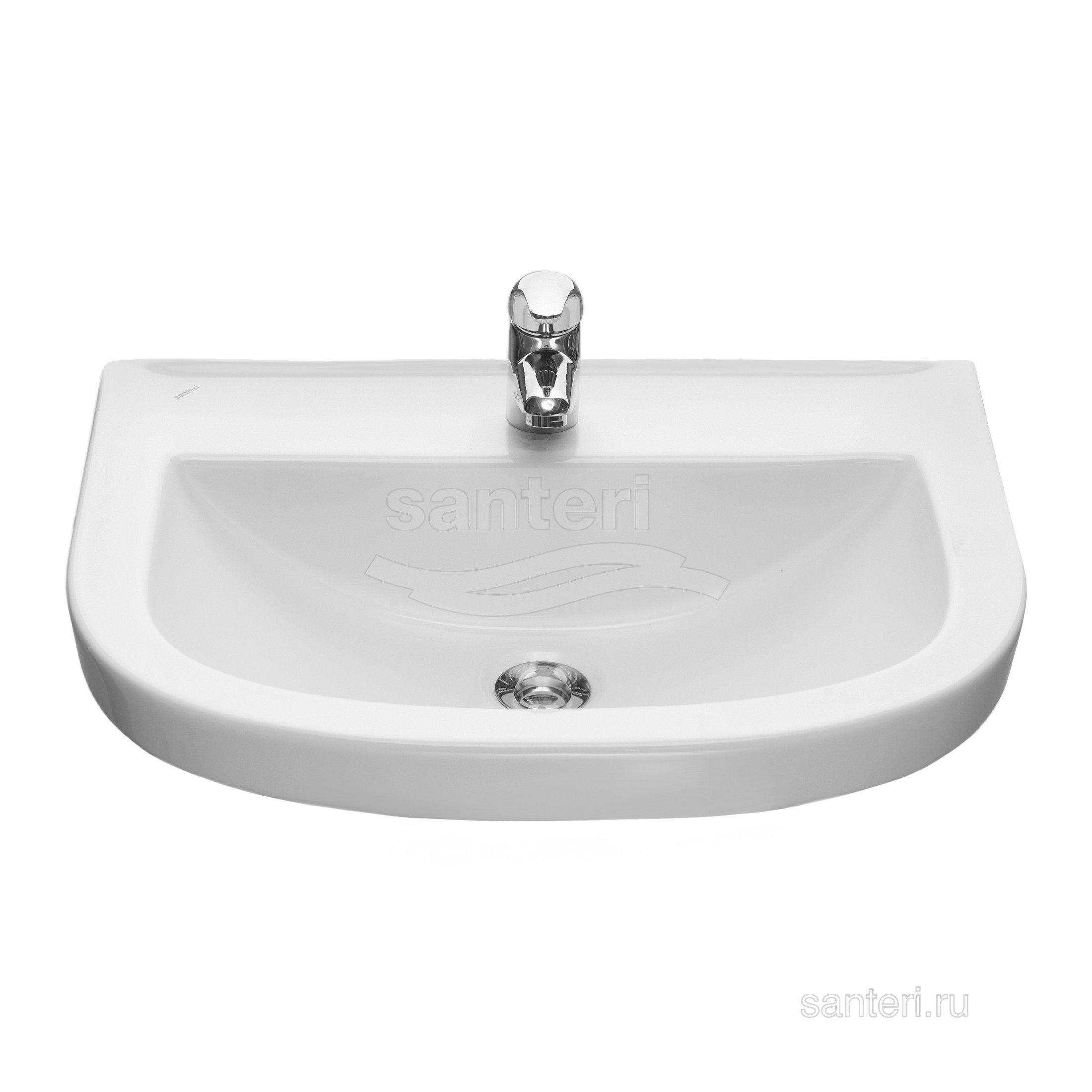 Раковина Santeri Pro 56,5см белый 131155S0010B0