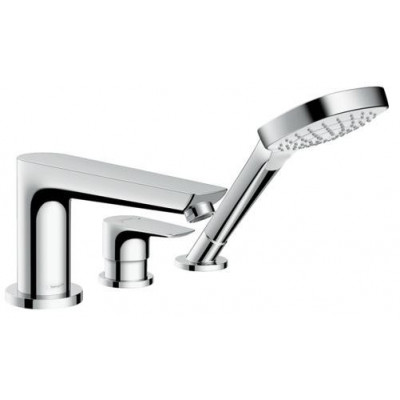 Смеситель на край ванны Hansgrohe Talis E, на 3 отверстия, хром 71731000