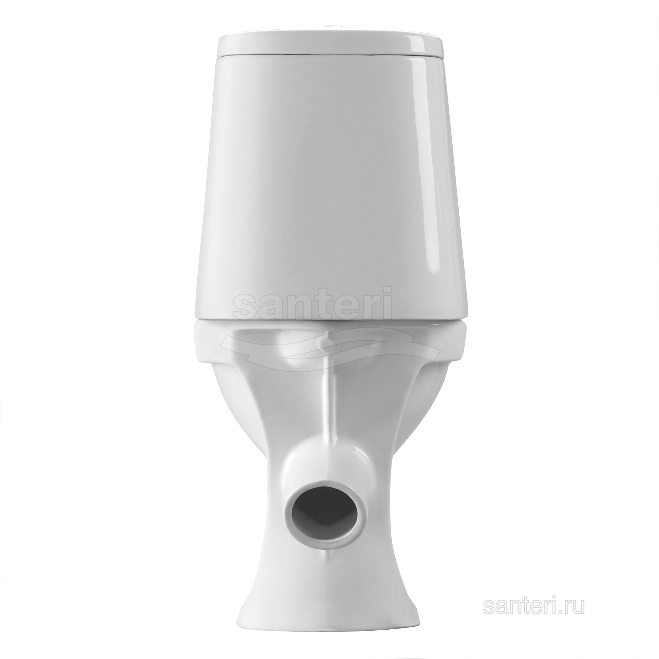 Унитаз-компакт Santeri Прайм белый 1.P205.4.S00.00B.F
