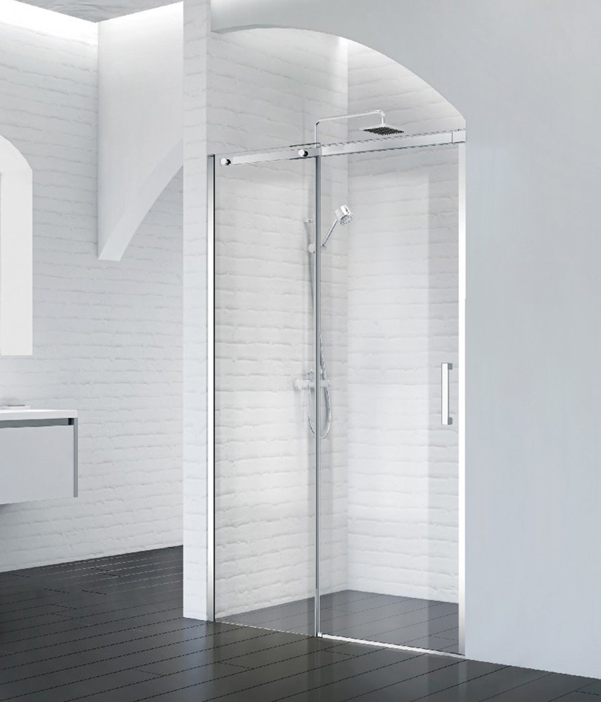 Душевая дверь в нишу 100см BELBAGNO ACQUA-BF-1 хром
