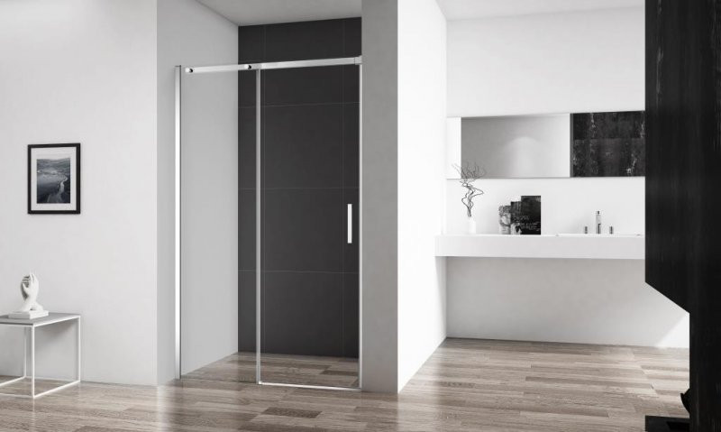 Душевая дверь в нишу 140см BELBAGNO ACQUA-BF-1-140-C-Cr хром