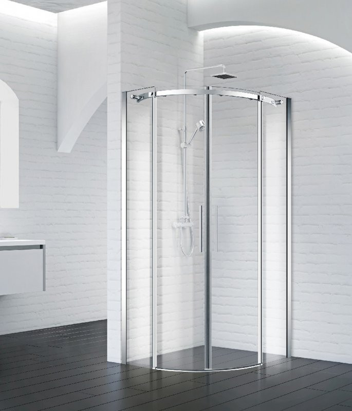 Душевой уголок 90x90 BELBAGNO ACQUA-R-2-90-C-Cr хром