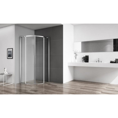 Душевой уголок 90x90 BELBAGNO ACQUA-R-2-90-C-Cr хром