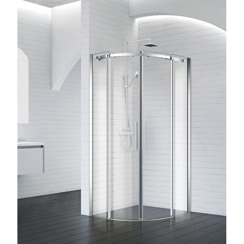 Душевой уголок 100x100 BELBAGNO ACQUA-R-2-100-C-Cr хром